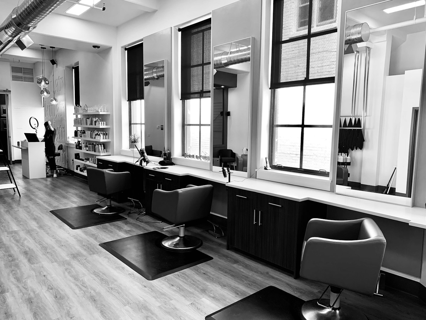 Beauty salon interior for salon stock sourcing