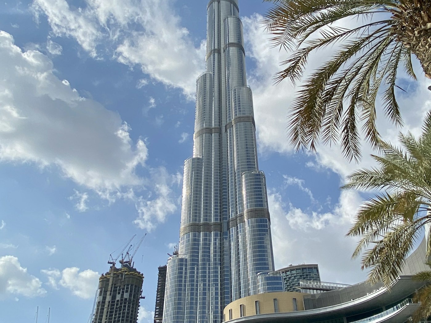Dubai Marina and The Walk shopping district